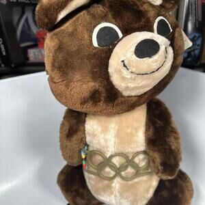 1979 Dakin | 1980 Moscow Olympic Games - 18” Misha Bear Mascot Plush